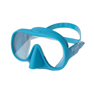 Makamsui Swimming Goggles Swim-Mask with Nose Cover, Tempered Glass Lens Anti-fog Underwater Goggles Swim Glassses A