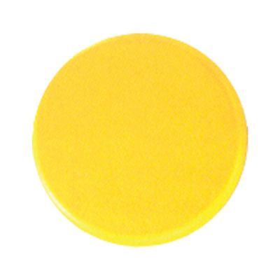 212 Main Rounded Edge Foam Disc, Yellow, Small