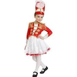 212 Main Fancy Drum Majorette Costume, Large Multicoloured