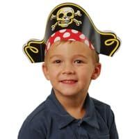 212 Main Paper Pirate Hats Multicoloured