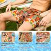 PIANHAUE Mens Swim Trunks with Compression Liner 5 Inch Inseam Quick Dry 70S Vintage Party Swimwear Bathing Suit Swim Board Shorts with 4 Pockets view 4