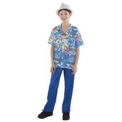 212 Main Hawaiian 2 Piece Outfit - Large - Age Group 12-14 Years, Blue