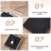 OLYCRAFT 16Pcs Clear Plastic Gift Box for Pin 2.6x2.4x0.7 Inch Black Presentation Boxes with Sponge for Badge Clear Lapel Pin Presentation Display Case for Lapel Pin Gemstone Storage Display view 4