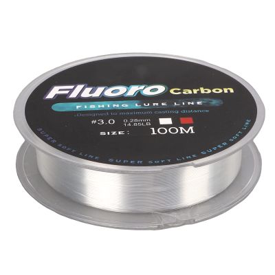 Clear Fishing Wire,Strong Fishing Line Clear,100M Super Strong Nylon Fishing Lure Line Carp Wear Resistant Fishing Main Line for Hanging Decoration Balloon Garland Crafts (#3)