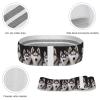 YKUDBN Workout Bands Resistance for Men Women,Husky Dog Print Resistance Bands,suitable for Slim Down Legs And Improve Buttocks view 3