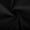 2024 Womens Shirts Short Sleeve Cotton Linen Tops Summer Casual Collared Shirt Crewneck Pleated Tunic Tee Blouses Black view 4
