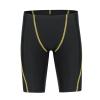 Xioker Boys Swim Jammers Kids Jammer for Swimming,Youth Boy Compression Swimming Jammer Trunks Boy Swim Shorts UPF50+(Yellow Line XS) view 2