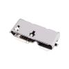 50pcs Micro USB 3.0 B Type SMT Female Socket SMD2 10pin USB Connector for Mobile Hard Disk Drives Data Interface view 2