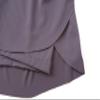 2 Pack Girls Athletic Flowy Shorts with Pockets Butterfly Running Workout Sports Gym Skorts for Kids 11-12Y Deep Purple Yellow view 3