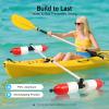 XUFOPLY Kayak Outrigger, 1 Pair Detachable PVC Boat Kayak Canoe Stabilizer System for Marine Boat Canoe Fishing Boat view 2