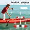 XUFOPLY Kayak Outrigger, 1 Pair Detachable PVC Boat Kayak Canoe Stabilizer System for Marine Boat Canoe Fishing Boat view 3