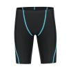 Xioker Boys Swim Jammers Kids Jammer for Swimming,Youth Boy Compression Swimming Jammer Trunks Boy Swim Shorts UPF50+(Blue Line S) view 2