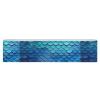 YKUDBN Workout Bands Resistance for Men Women,Ocean Sea Blue Mermaid Fish Scale Print Resistance Bands,suitable for Slim Down Legs And Improve Buttocks view 1