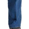 SWJGLITTR Mens Elastic Waist Jean Pants Loose Fit Tall Big Denim Trousers Relaxed Straight Leg Jeans for Men (Light Blue,32) view 4
