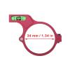 WestHunter Optics Scope Bubble Level for 34mm Tube - Precision Shooting & Competition | Red view 4