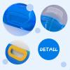 QoTang 4 PCS Collapsible Water Container Bag 10L/2.6 Gallon, No-Leak Freezable Foldable Water Bottle, BPA Free Food Grade Plastic Storage Jug for Camping Hiking Travel Backpack Emergency Survival Kit view 2
