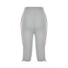 Capri Pants for Women Dressy Casual 2024 Plus Size Loose Soft Drawstring Workout Sweat Pants for Womens Baggy Capri Leggings with Pockets for Women Lounge Pants 1-Gray 3X-Large view 4
