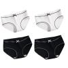 4Pcs/Lot Cotton Underwear Cute Knot Soft Breathable Briefs Young Panties Solid Girl Children Clothes (FourP-7-GS007,L(Weight 43-52KG)) view 1
