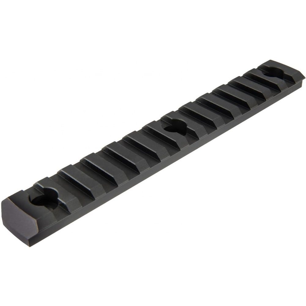 GoldenBall Ranger Armory 13-Slot Aluminum Picatinny Rail Section for MLOK (Black)