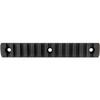 GoldenBall Ranger Armory 13-Slot Aluminum Picatinny Rail Section for MLOK (Black) view 2