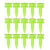 Pesoncarl Golf Tees Plastic Practice Golf Tees Small Castle Tees 25mm Green for Golf Parts 100PCS, Golf Tee view 3