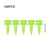 Pesoncarl Golf Tees Plastic Practice Golf Tees Small Castle Tees 25mm Green for Golf Parts 100PCS, Golf Tee view 4