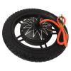 Bnineteenteam Wheel Hub Motor, 14inch 36V72V 10005000W Brushless DC Disc Brake Motor Dual Hall High Power Hub for Electric Motorcycle Scooter Balance Car view 2