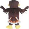 Brown Turkey Mascot Costume Adult Size for Men & Women with Built-in Fan Inside the Head view 3