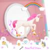 A&A Magic Unicorn Music Jewelry Box for Girls - Rotating Ballerina & Light Up Gift with Mirror & Drawer, Plays Beautiful Dreamer view 3