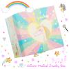 A&A Magic Unicorn Music Jewelry Box for Girls - Rotating Ballerina & Light Up Gift with Mirror & Drawer, Plays Beautiful Dreamer view 4