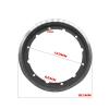 UYAAZVHJ Motor Wheel Hub Ring One Side Separable Only Compatible With Scooter Speedual And Zero 10X Zero10X T10-ddm (Color : WHITE) view 2