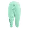 Capris Pants for Women Plus Size 2024 Plus Size Loose Soft Drawstring Workout Sweat Pants for Womens Baggy Yoga Pants with Pockets for Women Lounge Pants 5-Green XX-Large view 4