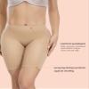 ATTLADY Women's Slip Shorts for Under Dresses Seamless Smooth Boyshort Panties Anti-Chafing Shorts, 2Nude, Large view 2