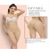 ATTLADY Women's Slip Shorts for Under Dresses Seamless Smooth Boyshort Panties Anti-Chafing Shorts, 2Nude, Large view 3