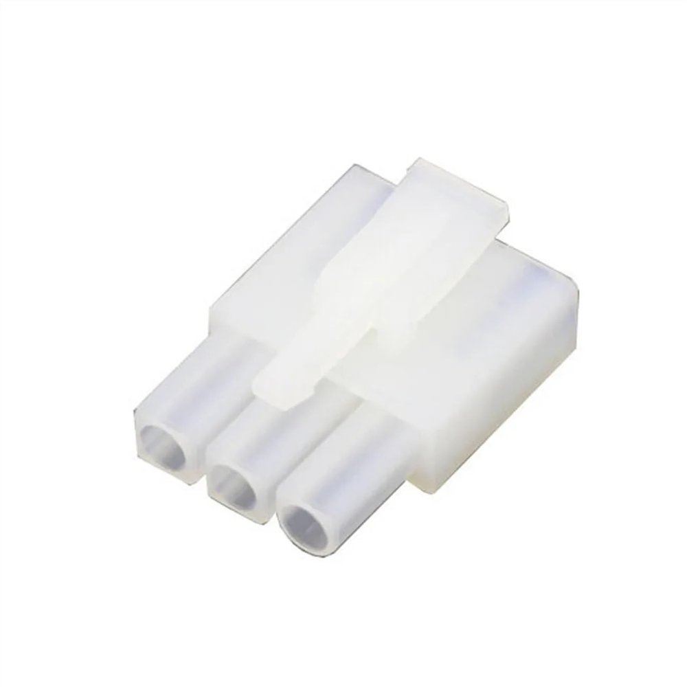 DWFSKZKV 100 Sets 3 Pin L6.2 Connector Plug with Wings Male and Female Air Docking Connector 6.2mm Pitch Electrical Connector