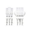 DWFSKZKV 100 Sets 3 Pin L6.2 Connector Plug with Wings Male and Female Air Docking Connector 6.2mm Pitch Electrical Connector view 2