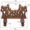 POLDTY Sword Stand Martial Arts Weapon Stand,Sword Stand,Sword Stand,Katana Stand Fits Standard Samurai Swords,Durable,Easy to Install-Solid Wood view 2