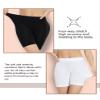 ATTLADY Women's Slip Shorts for Under Dresses Seamless Smooth Boyshort Panties Anti-Chafing Shorts, Black&White&Nude, Medium view 3