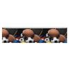 WYUSPGK Workout Bands Resistance for Women,Sports Themed Print Resistance Band,Elastic Band Suitable for Buttocks And Leg Exercise view 1