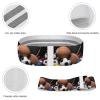 WYUSPGK Workout Bands Resistance for Women,Sports Themed Print Resistance Band,Elastic Band Suitable for Buttocks And Leg Exercise view 3
