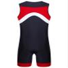 TiaoBug Mens One Piece Swimsuit Shorty Wetsuit Bathing Suit Athletic Spandex Jumpsuit Swimwear UPF 50+ Red 4X-Large view 4