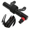 YUSHANCHENG Mini Bicycle Air Pump Mini Portable Bicycle Tire Pump Bike Inflator for Road Mountain Bike American French Integrated Valve (Black) view 2