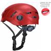 Tontron Adult Hiking Climbing Caving Work Helmet (Red, Small) view 2