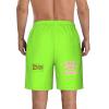 Custom Short Men Personalized Shorts with Text Photo Logo Custom Swim Trunks Design Your own with Pockets Mesh Lining Light Green 3X-Large view 2