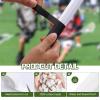 Gemscream 12 Pcs 30 ft Lacrosse Stick Tape 1 Inch 1/2 Inch Non-precut Cotton Sweat Absorbent Bat Grip Tape for Lacrosse Baseball Bats (Black,White) view 3