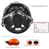Tontron Adult Hiking Climbing Caving Work Helmet (Orange, Small) view 3