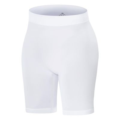 ATTLADY Women's Slip Shorts for Under Dresses Seamless Smooth Boyshort Panties Anti-Chafing Shorts, White, XX-Large