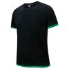 Mens Silk T Shirt Casual Short Sleeve Lightweight Crew Neck Tee Undershirt Top Soft Breathable Workout Gym Shirts Black view 1