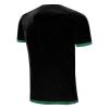 Mens Silk T Shirt Casual Short Sleeve Lightweight Crew Neck Tee Undershirt Top Soft Breathable Workout Gym Shirts Black view 2