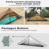 3F UL Gear Lanshan PRO Lanshan Ultralight Tent 3-Season Backpacking Tent for 1-Person or 2-Person, Waterproof Professional Tents for Camping, Trekking, Kayaking, Climbing (Gray-1 People, 3 Season) view 2